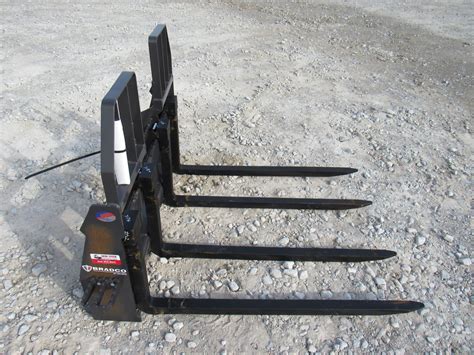 block pallet for skid steer|Skid Steer Block & Brick Tine Pallet Forks .